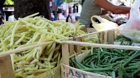 String beans Stock Footage 12210643