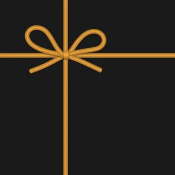 String bow isolated 스톡 일러스트