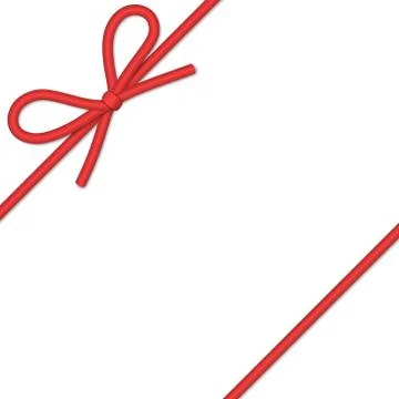 String bow isolated 스톡 일러스트