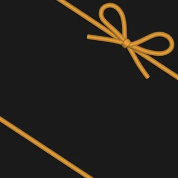 String bow isolated 스톡 일러스트