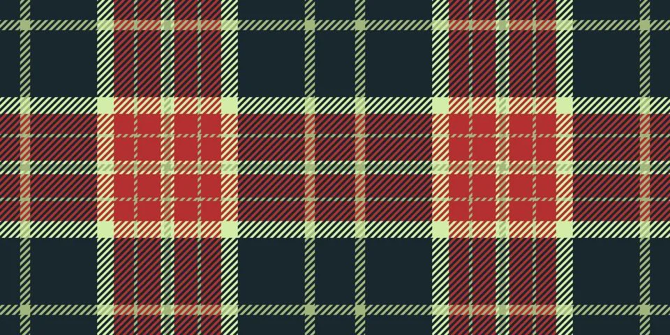 String fabric texture check, red tartan textile pattern. Naked seamless bac.. Stock Illustration