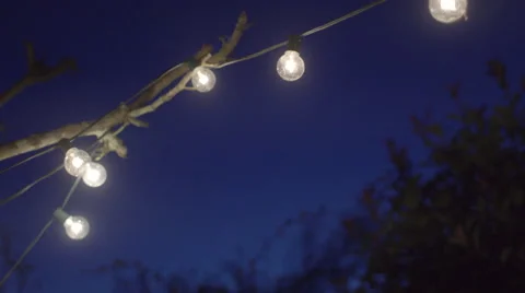 String globe lights Stock Footage 68797217