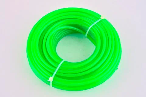 A string of grass cutter on white background Stock-Fotos