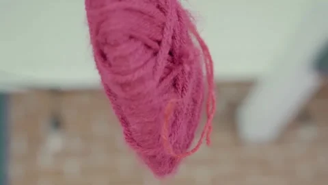 String Heart swinging extreme close tilt up Merchantville NJ 4k Stock Footage 274844456