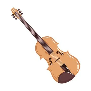 String instrument cello Stock Illustration