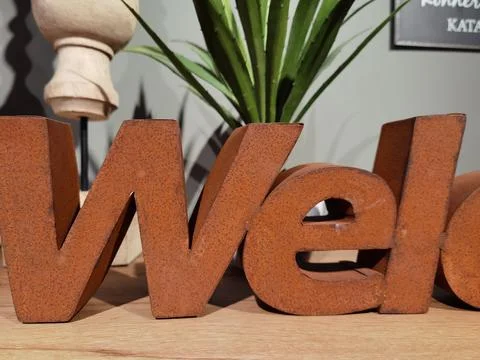 String of letters without meaning Stock Photos