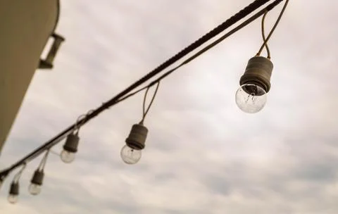 String light. Stock Photos