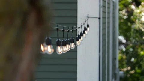 String of lights Stock Footage 161179397