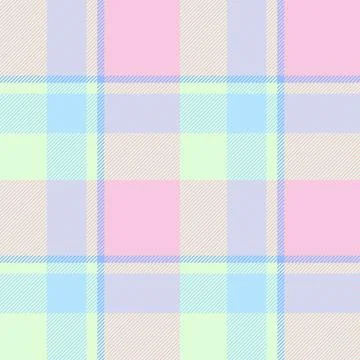 String plaid fabric textile, romance vector texture check. Colour seamless .. イラスト素材