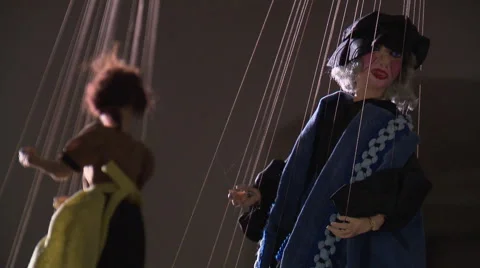  String puppets Stock Footage 58662199