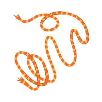 String rope cartoon vector illustration 스톡 일러스트