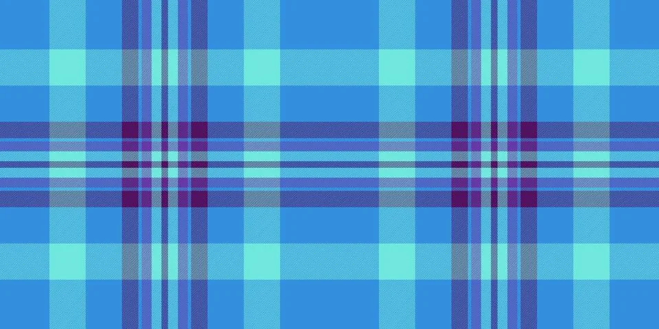 String seamless vector plaid, new year fabric texture pattern. 1950s backgr.. Stock Illustration