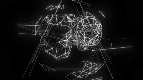 String Structure Stock Footage 141923562