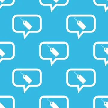 String tag message pattern Stock Illustration