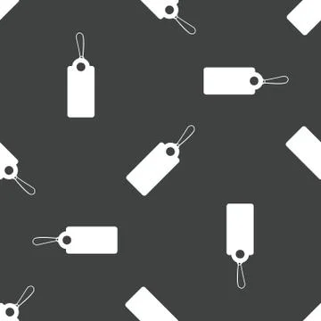 String tag pattern Stock Illustration