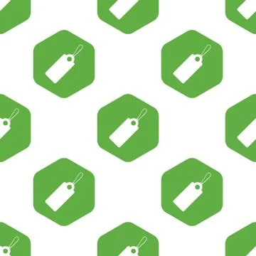 String tag pattern Stock Illustration