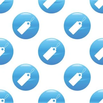 String tag sign pattern Stock Illustration