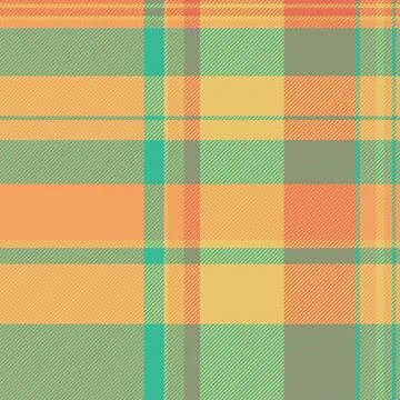 String textile tartan pattern, cloth texture fabric check. Garment seamless.. Stock Illustration