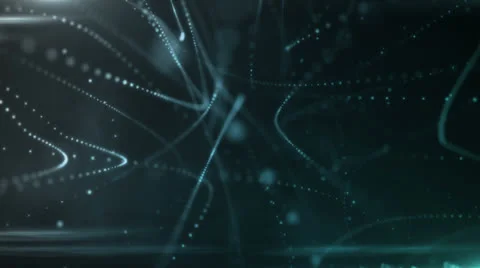 String Theory Blue Stock Footage 26115364