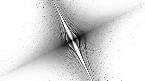 String theory inverted black and white texture Stock Illustration