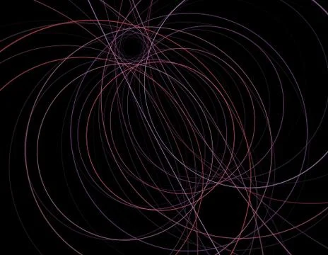 String theory. Physical processes and quantum entanglement Ilustración de archivo