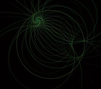 String theory. Physical processes and quantum entanglement Stock Illustration