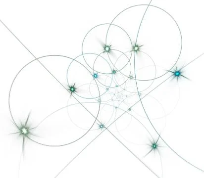 String theory. Physical processes and quantum entanglement Stock Illustration