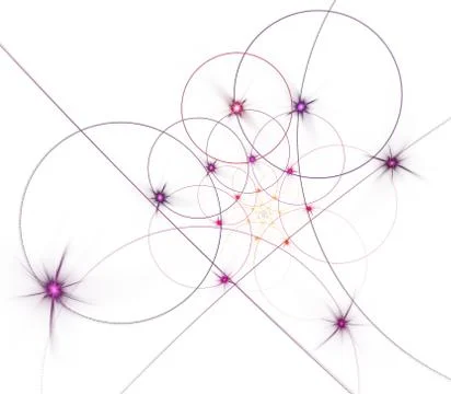 String theory. Physical processes and quantum entanglement Stock Illustration