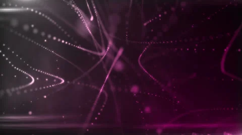 String Theory Pink Stock Footage 26115505