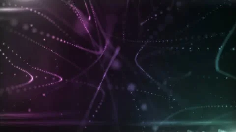 String Theory Purple Blue Stock Footage 12657611