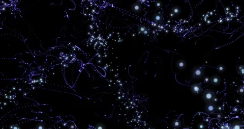String Theory Purple Stock Footage 113386112
