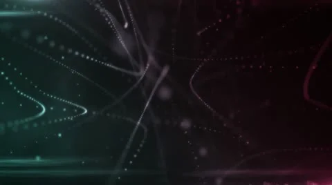 String Theory Red Blue Stock Footage 12034809