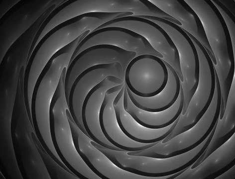 String theory, Superstrings &amp; M-Theory. Stock Illustration