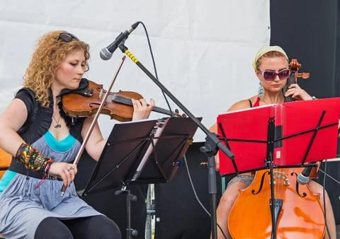 Stringed duo Stock Photos
