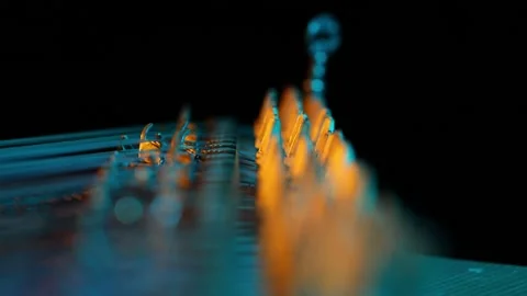 Stringed instrument close-up 3 Video stock 311336934