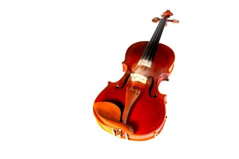 Stringed musical instruments. violin and bow. playing the violin. music. retr Stock Photos