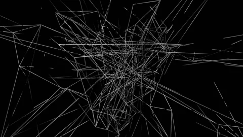 Strings and lines Stock Footage 163358051