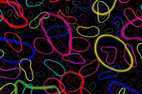 Strings, artwork Stock Illustration