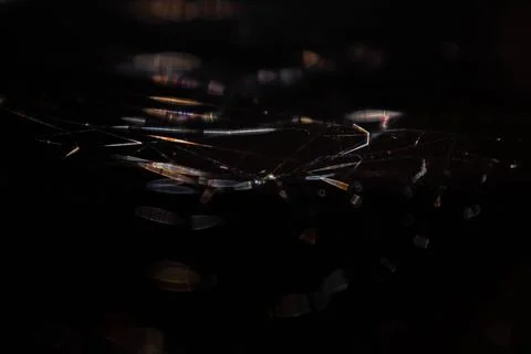 Strings of light Stockfoto's