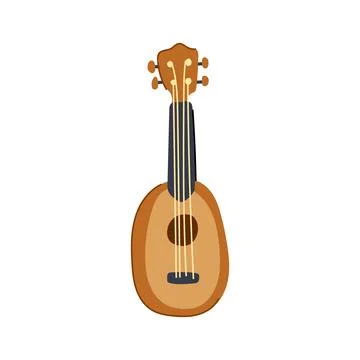 Strings ukulele cartoon vector illustration 스톡 일러스트