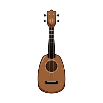 Strings ukulele cartoon vector illustration 스톡 일러스트