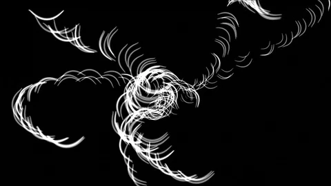 Stringy type particle background animation stock footage Stock Footage 95466983