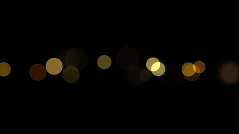 Strip of bokeh lights with subtle ring animation 動画素材 276603208
