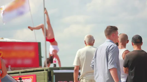 Strip Dance Stock Footage 28453266