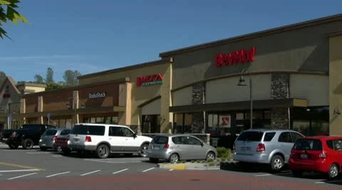 Strip Mall1 動画素材 9000239