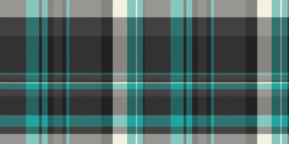 Strip pattern vector textile, network texture background fabric. Surface ch.. Stock Illustration