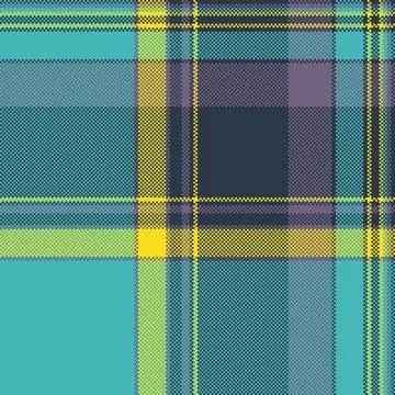 Strip tartan plaid pattern, customizable textile fabric check. Platform tex.. Stock Illustration