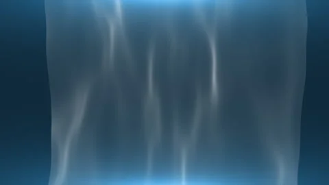 A strip of translucent fabric fluttering in the wind Stock Footage 253220780