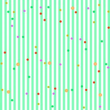 Stripe And Bubble Abstract Funny Background Stock Illustration