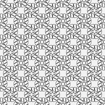 Stripe and oval Illustrazione stock